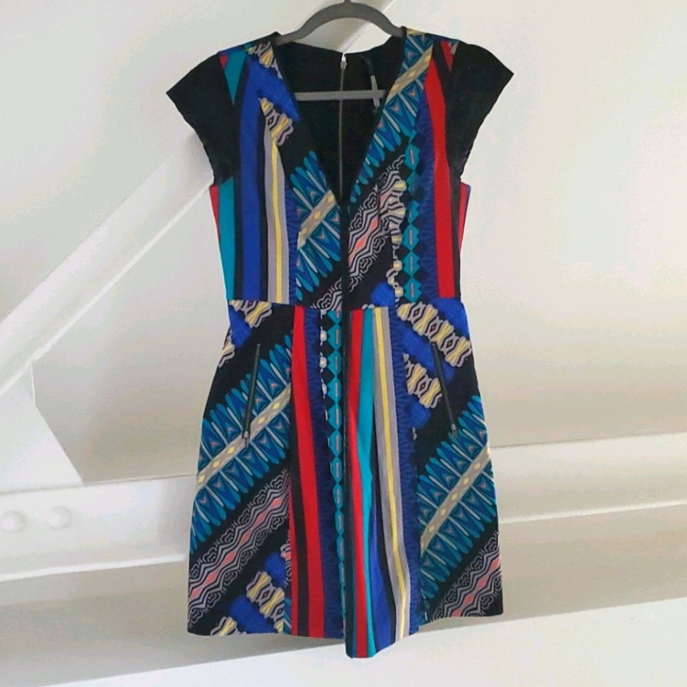 Flirty patterned Tracy Reese dress